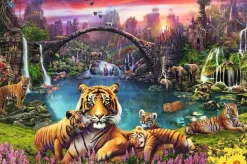 Puzzle Tigers in Paradise