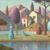 Puzzle Timeless: Lady in Blue