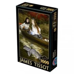 Puzzle Tissot: On the thames, a heron