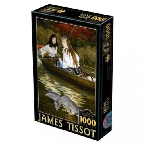 Puzzle Tissot: On the thames, a heron