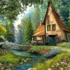 Puzzle Toadstool cottage
