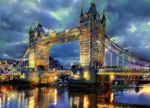 Puzzle Tower Bridge, England London Bridge