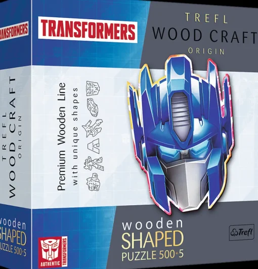 Puzzle Transformers: Autobot Optimus Prime wooden