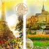 Puzzle Travel around the World - France / 0243 /