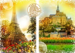 Puzzle Travel around the World - France / 0243 /
