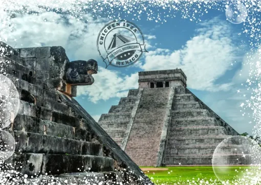 Puzzle Travel around the World - Mexico III / 0218 /