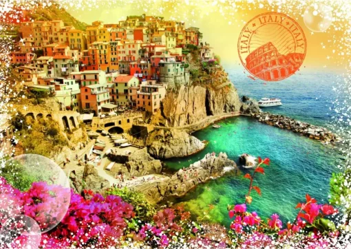 Puzzle Travel around the World - Italien II 1000