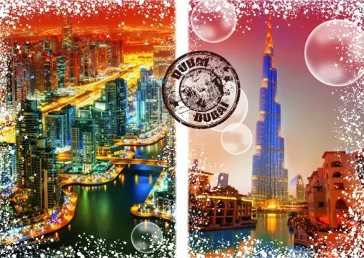 Puzzle Travel around the World - Dubai II 1000