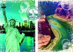 Puzzle Travel around the World - USA