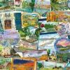 Puzzle Travel Stickers 1000