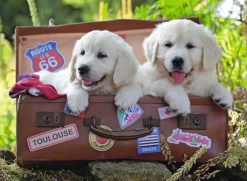Puzzle Traveling Pups XXL