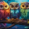 Puzzle Tree Little Owls