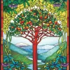 Puzzle Tree of Life Stained Glass