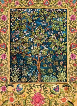 Puzzle Tree of Life Tapestry