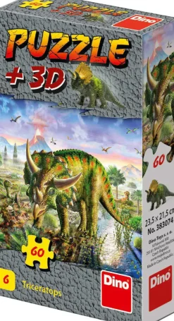 Puzzle Triceratops + figúrka (6)
