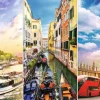 Puzzle Trip around Europe