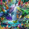 Puzzle Tropical Hummingbirds