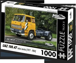 Puzzle TRUCK 膷.8 Liaz 100.47 钮aha膷 návesov (1977-1984)