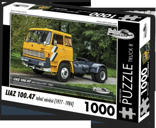 Puzzle TRUCK 膷.8 Liaz 100.47 钮aha膷 návesov (1977-1984)