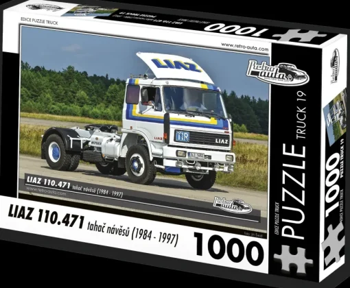 Puzzle TRUCK - Liaz 110.471 taha膷 navesov (1984-1997)