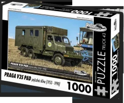 Puzzle TRUCK - Praga V3S PAD pojazdná diel艌a (1953 - 1990)