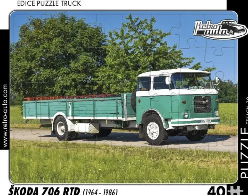 Puzzle TRUCK 艩koda 706 RTD (1964-1986)