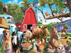 Puzzle Trujillo - Gathering in the Farmyard