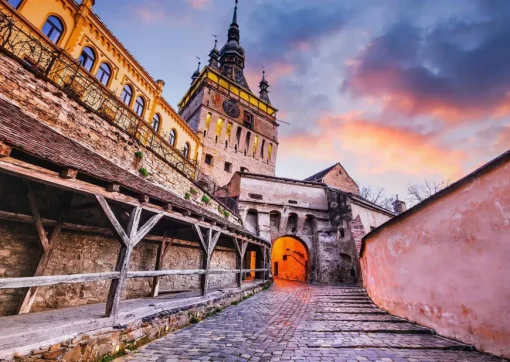 Puzzle Turnul cu ceas, Sighisoara