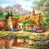 Puzzle Twilight at woodgreen pond
