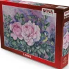 Puzzle Two Pink Roses
