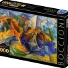 Puzzle Umberto Boccioni - Horse-Rider-Buildings