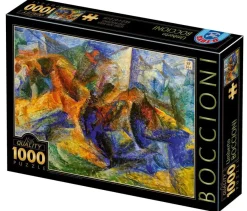 Puzzle Umberto Boccioni - Horse-Rider-Buildings
