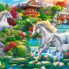 Puzzle Unicorn Garden