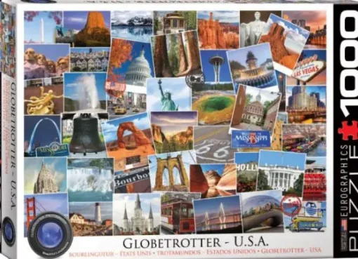Puzzle USA Globetrotter