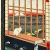 Puzzle Utagawa Hiroshige: Rizières d'Asakusa et Festival Torinomachi