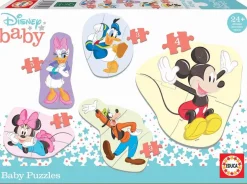 Puzzle 4v1 Baby Mickey and Friends