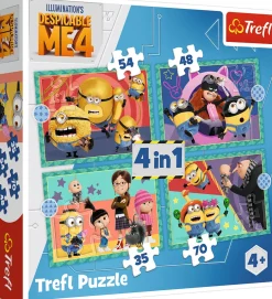 Puzzle 4v1 Crazy Minions