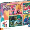 Puzzle 4v1 DreamWorks Trolls 3 Band Together