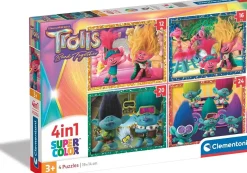 Puzzle 4v1 DreamWorks Trolls 3 Band Together