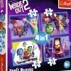 Puzzle 4v1 Inside Out 2: Emotions Rule