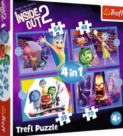 Puzzle 4v1 Inside Out 2: Emotions Rule