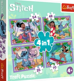 Puzzle 4v1 Lilo and Stitch鈥檚 Crazy Day