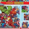 Puzzle 4v1 Marvel Super Heroe Adventures