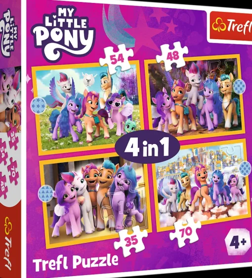 Puzzle 4v1 Meet the Ponies