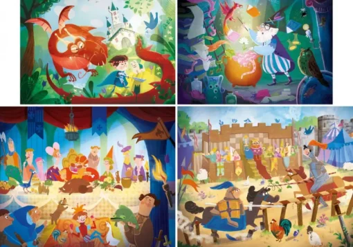 Puzzle 4v1 Once upon a time