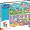 Puzzle 4v1 Pepa Pig