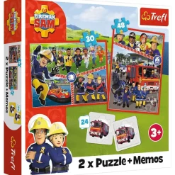 Puzzle 2v1 Puzzle a pexeso Poiarnik Sam