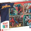 Puzzle 4v1 Spiderman