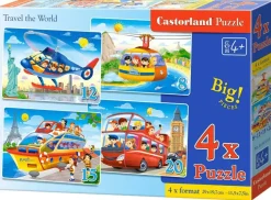 Puzzle 4v1 Travel the World
