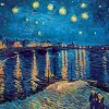 Puzzle Van Gogh Vincent - Starry Night over the Rhône, 1888